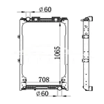 MAN MT RADIADOR 81.06101.6421 NISSENS 62872A