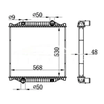 RADIADOR RENAULT MIDLUM MT
