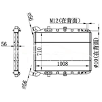 RADIADOR SCANIA MT 1321888 NISSENS 64074