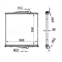 RADIADOR VOLVO MT 1003498 2048582