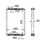 RADIADOR VOLVO MT 20810091 85000662