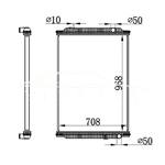 RADIADOR RENAULT 210 MT