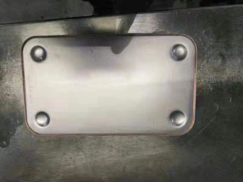 Enfriador de radiador de piezas de motor de coche Mann-Hummel para Daf 5989000402 1725348 1780140 1672896 Df3072 1643074 camión enfriador de aceite de acero inoxidable