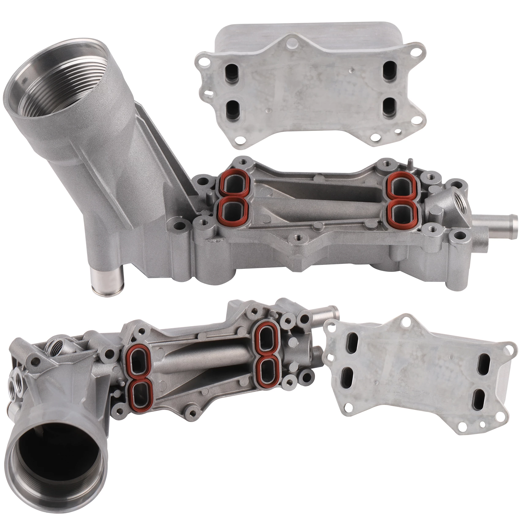 Adaptador de carcasa de filtro de aluminio enfriador de aceite para Jeep Dodge Chrysler 11-13 926-959 68105583AF