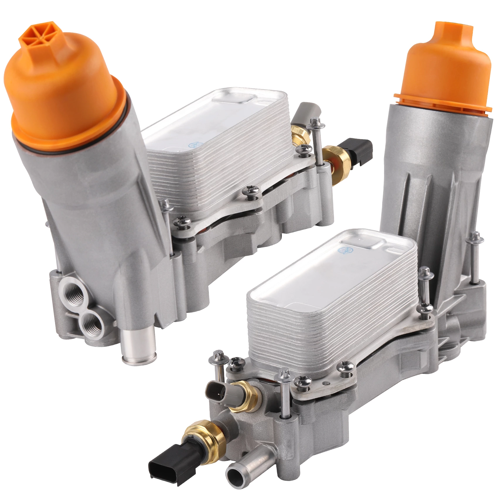 Cárter de filtro de aluminio del refrigerador de aceite Jeep Dodge Chrysler 926-959 68105583AF